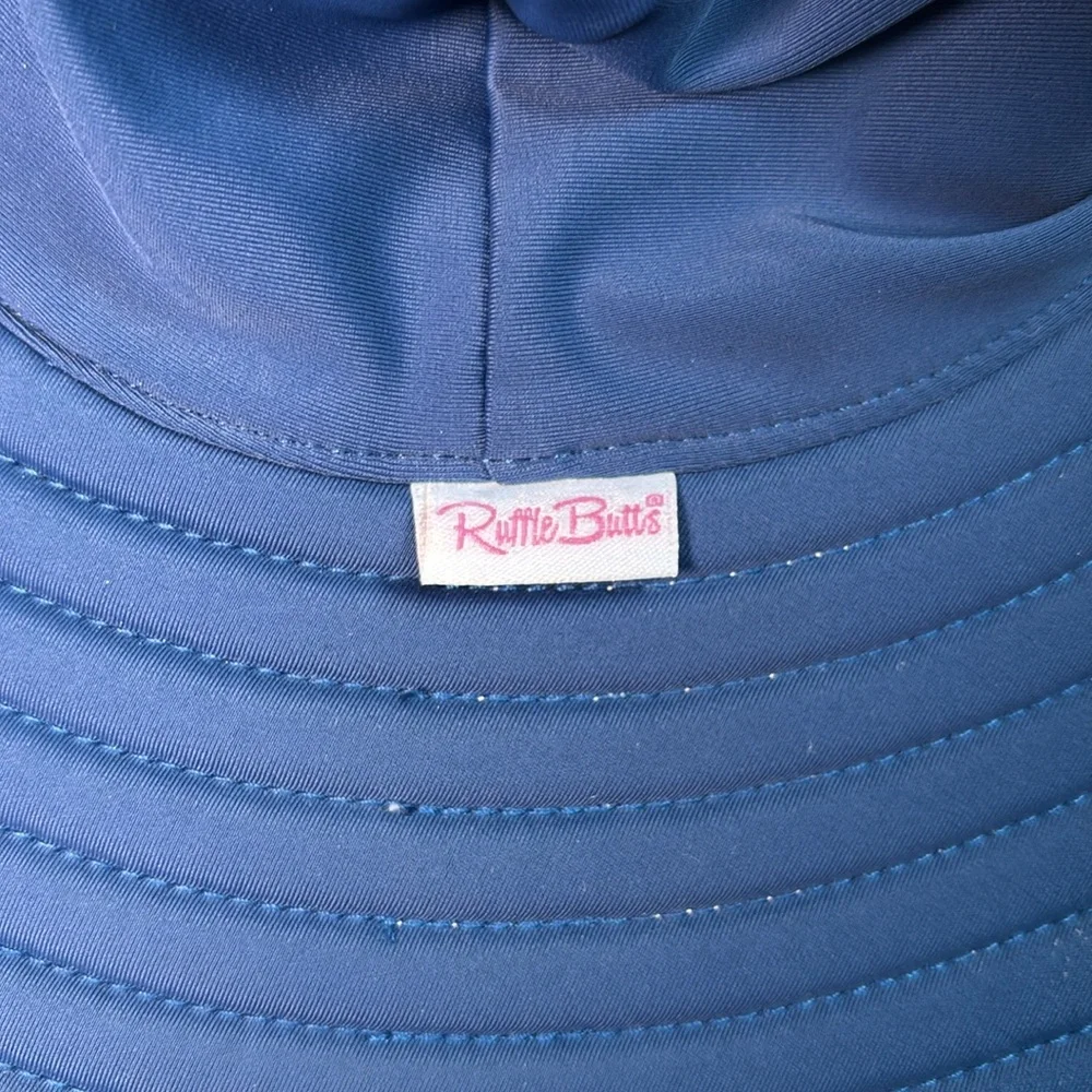 Navy UPF 50+ Swim Hat